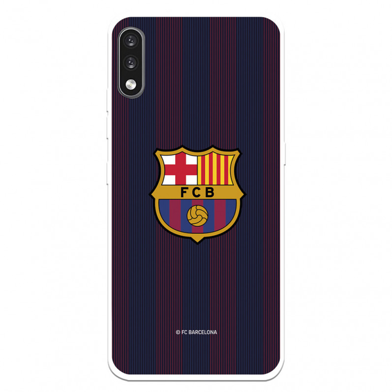 Husă pentru LG K22 Barcelona Blaugrana Stripes - Licență oficială FC Barcelona