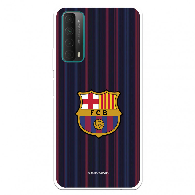 Barcelona P Smart 2021 Barcelona P Smart 2021 Barcelona Blaugrana Stripes Case pentru Huawei - Licență oficială FC Barcelona