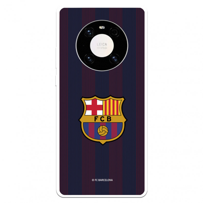 Husă pentru Huawei Mate 40 Pro Barcelona Blaugrana Stripes - Licență oficială FC Barcelona