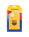 Barcelona Galaxy S21 Plus Case pentru Samsung Barcelona Shield More than a Club Yellow Background - FC Barcelona Official Licens