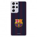 Barcelona Galaxy S21 Ultra Cazul Barcelona Galaxy S21 Ultra pentru Samsung Barcelona Blaugrana Stripes - FC Barcelona Licență of