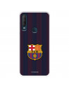 Barcelona Blue Stripes Case pentru Alcatel 1S 2020 - Licență oficială FC Barcelona