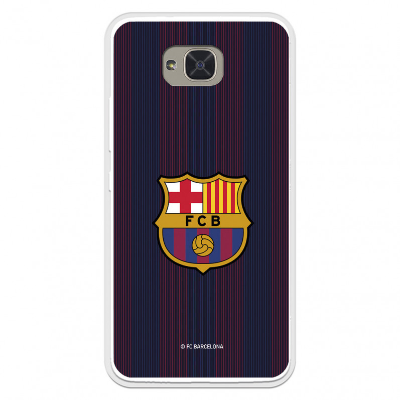 Barcelona Bq Aquaris U2 Case Blaugrana Stripes - Licență oficială FC Barcelona