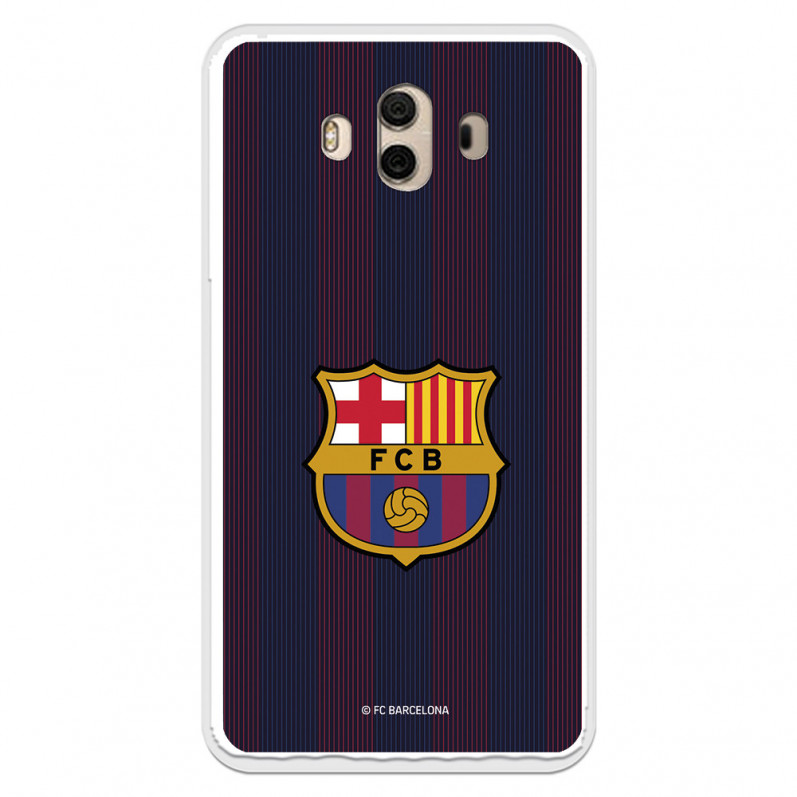 Husă pentru Huawei Mate 10 Barcelona Blaugrana Stripes - Licență oficială FC Barcelona
