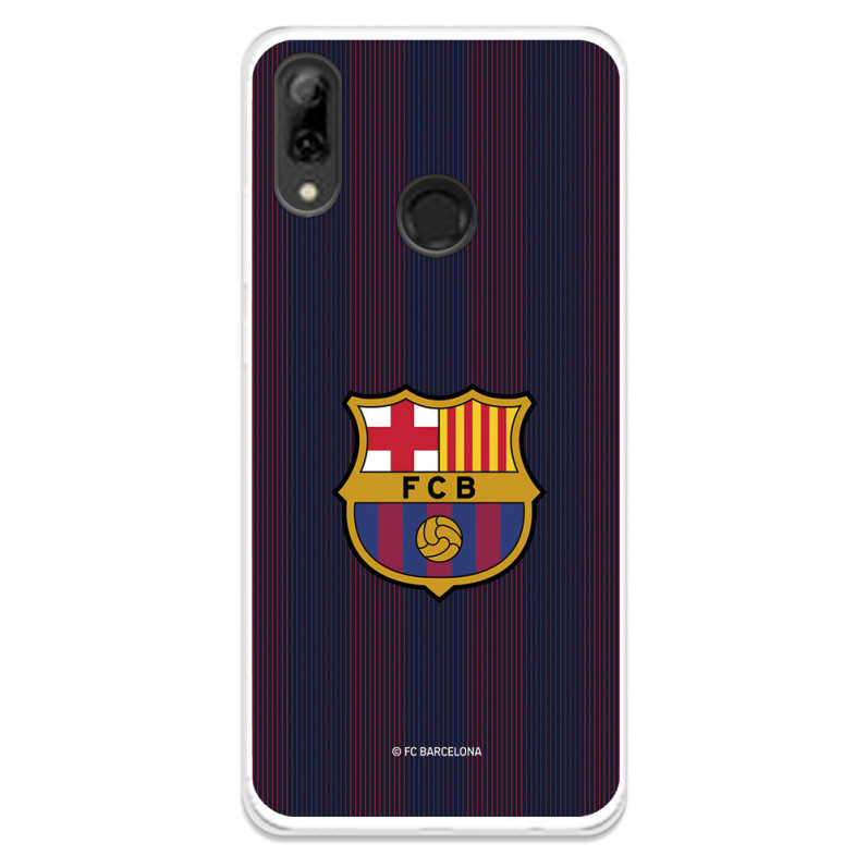 Barcelona P Smart 2019 Blaugrana Stripes Case pentru Huawei - Licență oficială FC Barcelona