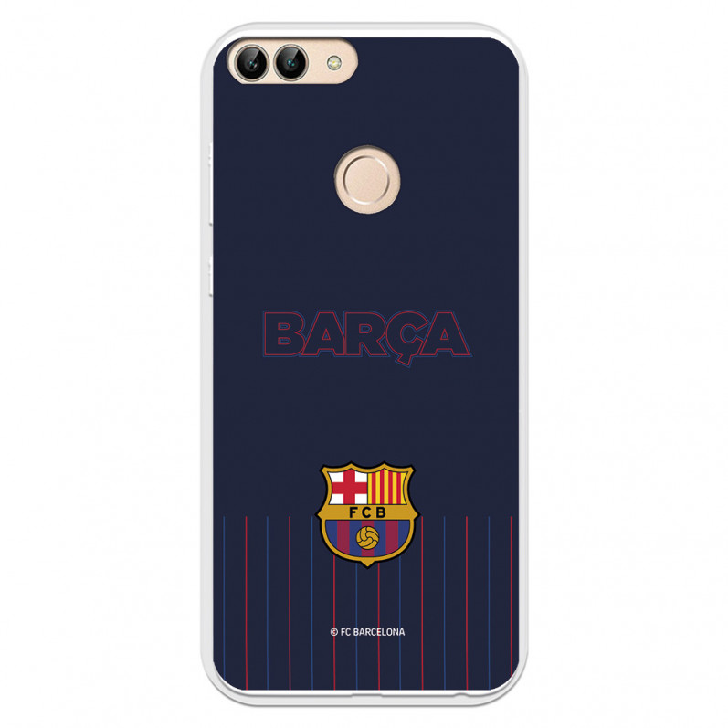 Barcelona Barsa P Smart Blue Fundal Albastru pentru Huawei - Licență oficială FC Barcelona