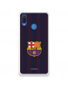 Barcelona P Smart Plus Case pentru Huawei Barcelona P Smart Plus Blaugrana Stripes - Licență oficială FC Barcelona