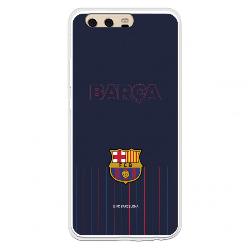Barcelona Barsa P10 Blue Fundal de caz albastru pentru Huawei - Oficial FC Barcelona Licență