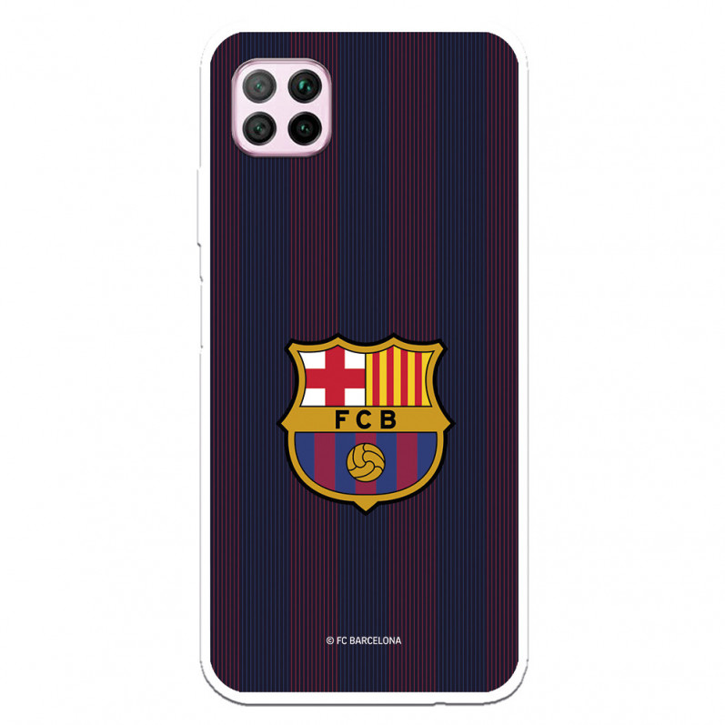 Barcelona P40 Lite Case pentru Huawei Barcelona Blaugrana Stripes - Licență oficială FC Barcelona