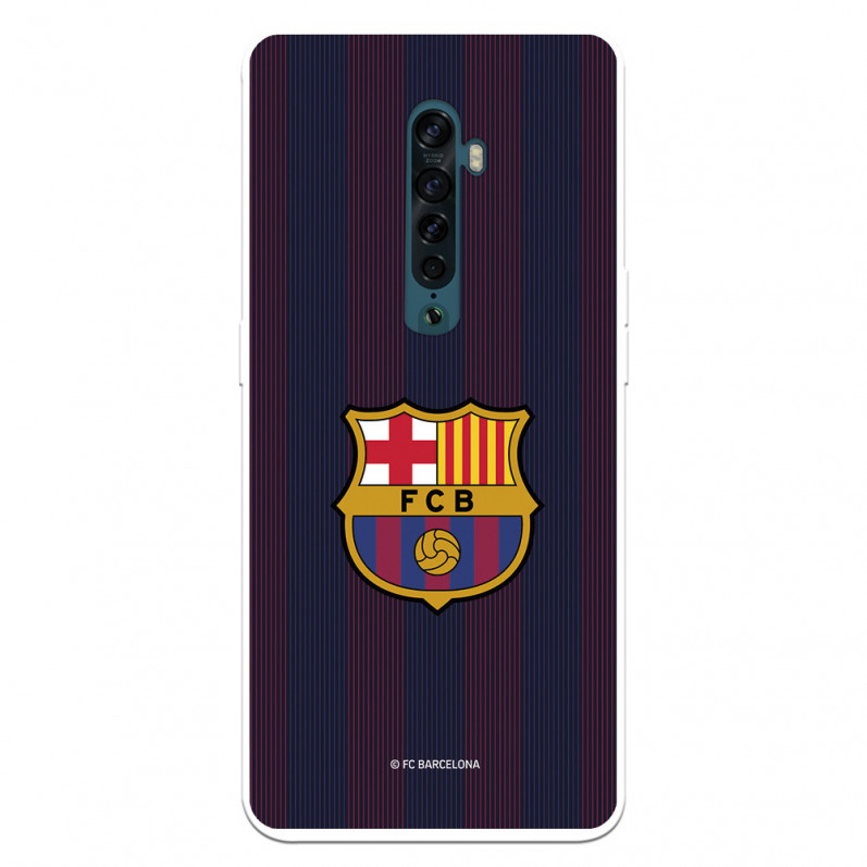 Barcelona P40 Pro Plus Case pentru Huawei Barcelona Blaugrana Stripes - Licență oficială FC Barcelona