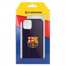 Barcelona iPhone 11 Blaugrana Stripes Case - Licență oficială FC Barcelona