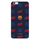 Barcelona Shield Red și Blue Pattern iPhone 6 Cazul iPhone 6 - oficial licențiat FC Barcelona