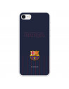 Barcelona Barsa fundal albastru fundal albastru iPhone 7 caz - FC Barcelona licență oficială