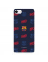 Barcelona Shield Red și Blue Pattern iPhone 7 Cazul iPhone 7 - oficial licențiat FC Barcelona