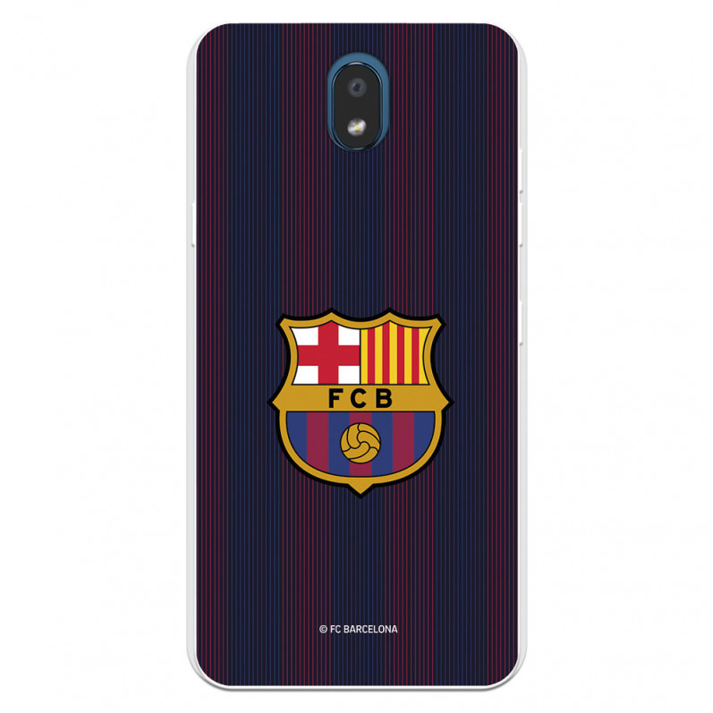 Husă pentru LG Barcelona K30 Blaugrana Stripes - Licență oficială FC Barcelona