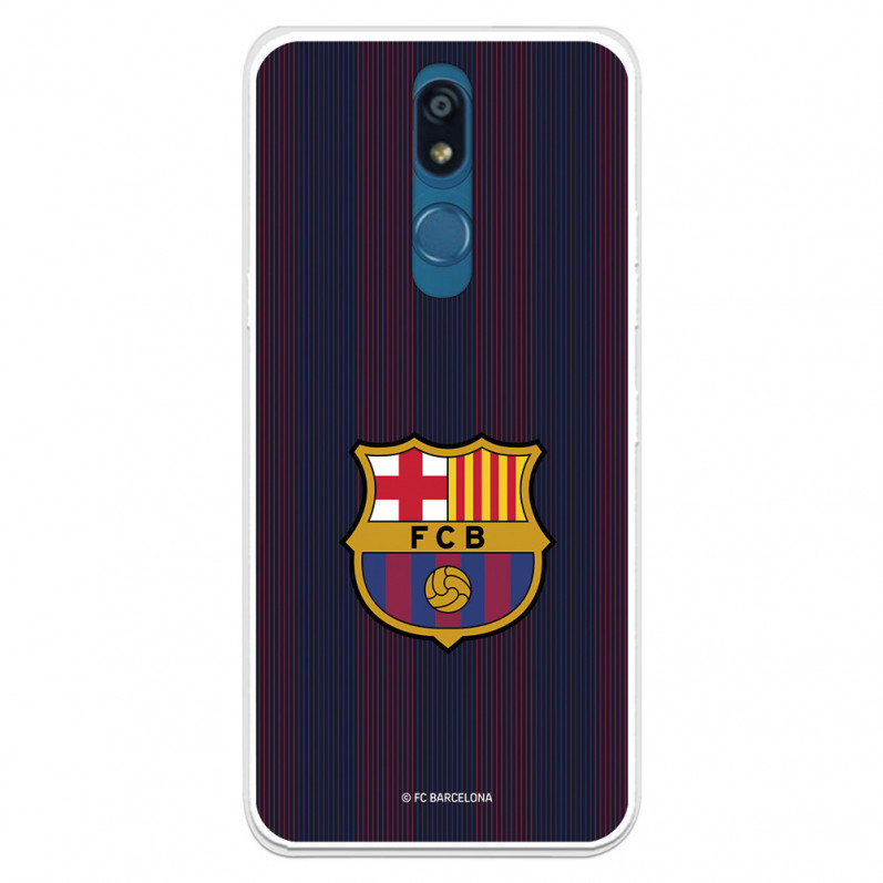 Husă pentru LG K40 Barcelona Blaugrana Stripes - Licență oficială FC Barcelona