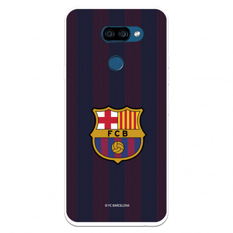 Barcelona K40S K40S Blaugrana Stripes Case pentru LG - FC Barcelona Official Licence