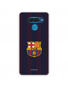 Husă pentru LG Q60 Barcelona Blaugrana Stripes - Licență oficială FC Barcelona