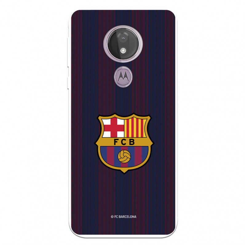 Barcelona Blaugrana Stripes Case pentru Motorola Moto  G7 Power - FC Barcelona Official Licence