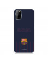 Barcelona Barsa Blue Fundal de fundal albastru pentru Oppo A72 - Licență oficială FC Barcelona