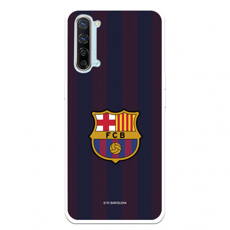 Barcelona Barcelona Blue Stripes Case pentru Oppo Find X2 Lite - FC Barcelona Official Licence