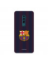 Husă pentru Oppo Barcelona Reno 10x Zoom Blaugrana Stripes - Licență oficială FC Barcelona