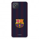 Husă pentru Oppo Barcelona Reno 4Z Blaugrana Stripes - Licență oficială FC Barcelona