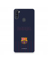 Barcelona Barsa Galaxy A11 Fundal albastru - Licență oficială FC Barcelona Samsung Galaxy A11 Case - Licență oficială FC Barcelo