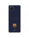 Barcelona Barsa Galaxy A12 fundal albastru - Licență oficială FC Barcelona Samsung Galaxy A12 Case - Licență oficială FC Barcelo
