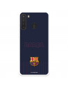 Barcelona Barsa Galaxy A21 fundal albastru - Licență oficială FC Barcelona Samsung Galaxy A21 Case - Licență oficială FC Barcelo