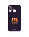 Barcelona Galaxy A40 Blaugrana Stripes Case pentru Samsung - FC Barcelona Official Licence
