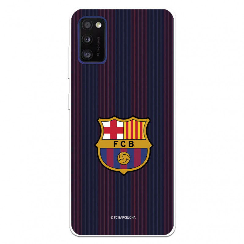 Barcelona Galaxy A41 Case pentru Samsung Barcelona Galaxy A41 Barcelona Galaxy A41 Blaugrana Stripes - FC Barcelona Official Lic