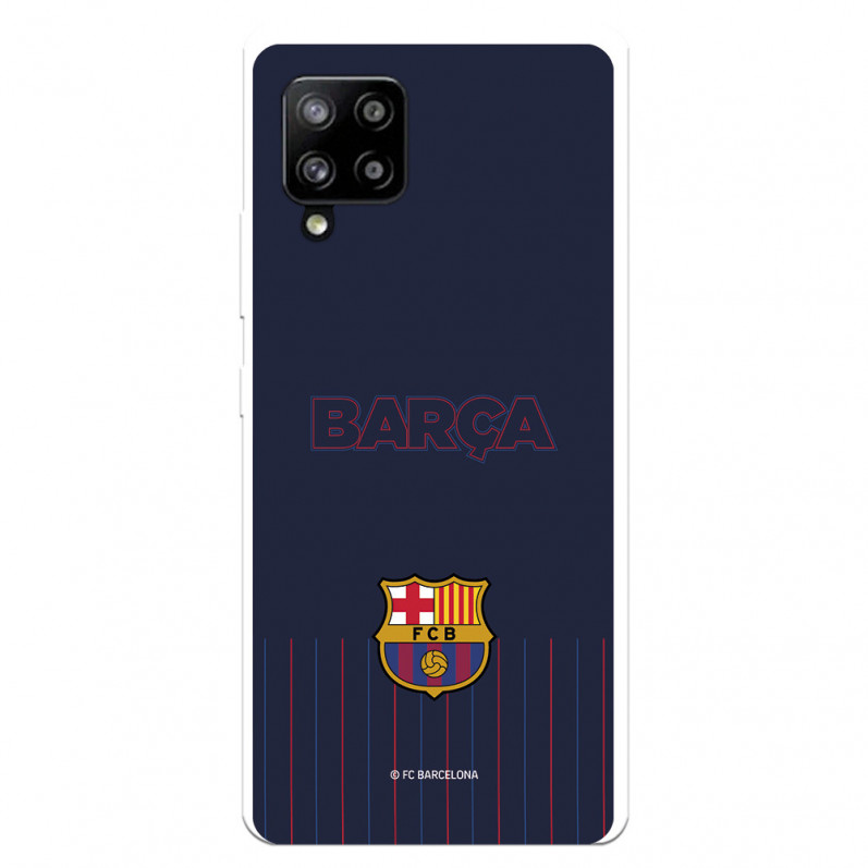 Barcelona Barcelona Galaxy A42 5G Case pentru Samsung Barcelona Galaxy A42 5G fundal albastru - Licență oficială FC Barcelona