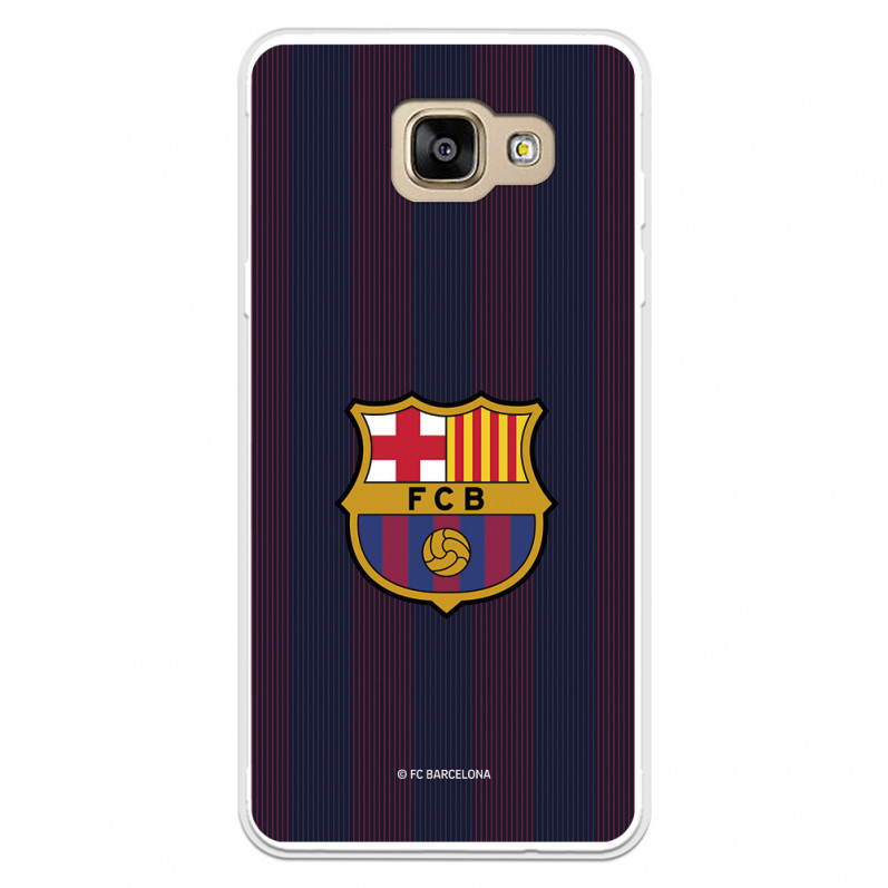 Barcelona Galaxy A5 2016 Cazul Barcelona Galaxy A5 2016 pentru Samsung Barcelona Blaugrana Stripes - FC Barcelona Official Licen