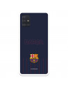 Barcelona Barsa Galaxy A51 Caz pentru Samsung Barcelona Galaxy A51 fundal albastru - Oficial FC Barcelona Licență FC Barcelona