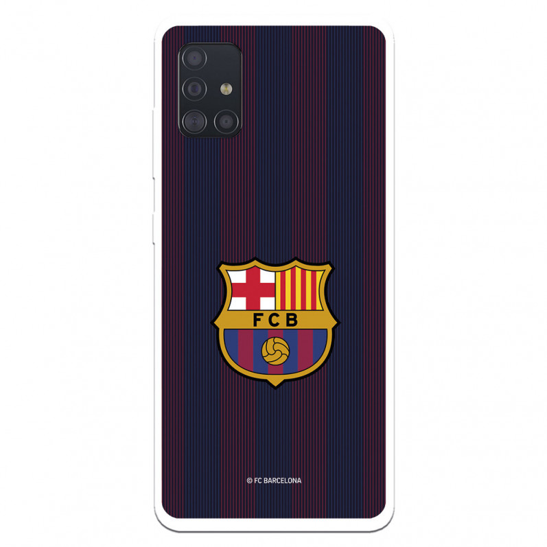 Barcelona Galaxy A51 Barcelona Galaxy A51 Barcelona Blaugrana Stripes Case pentru Samsung - FC Barcelona Official Licence