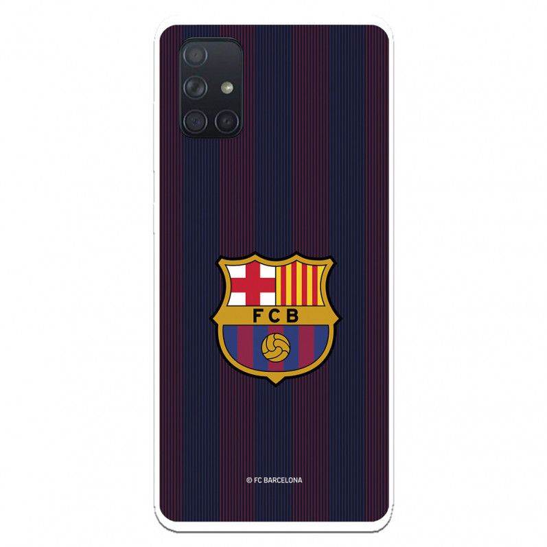 Barcelona Galaxy A71 Cazul Barcelona Galaxy A71 pentru Samsung Barcelona Blaugrana Stripes - FC Barcelona Official Licence