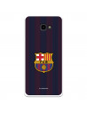 Barcelona Galaxy J4 Plus Case pentru Samsung Barcelona Galaxy J4 Plus Blaugrana Stripes - FC Barcelona Official License