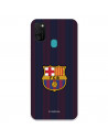 Barcelona Galaxy M21 Blaugrana Stripes Case pentru Samsung - FC Barcelona Official Licence