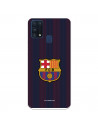 Barcelona Galaxy M51 Blaugrana Stripes Case pentru Samsung - FC Barcelona Official Licence