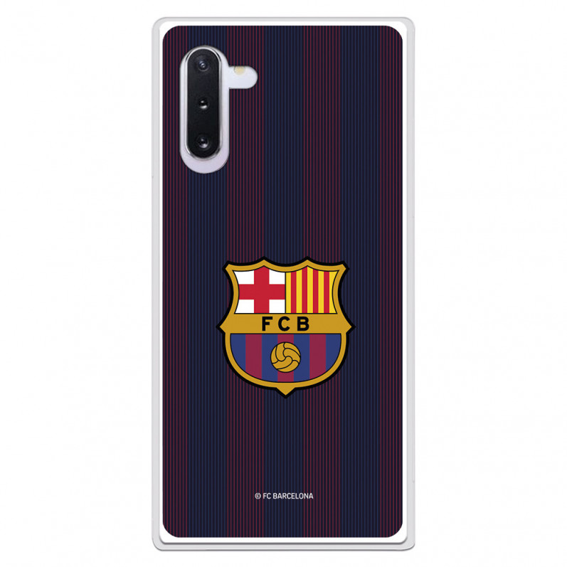 Barcelona Galaxy Note10 Cazul Barcelona Galaxy Note10 pentru Samsung Barcelona Blaugrana Stripes - FC Barcelona Official Licence