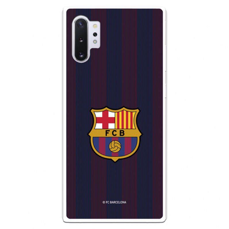 Barcelona Galaxy Note 10Plus Cazul Barcelona Galaxy Note 10Plus pentru Samsung Barcelona Blaugrana Stripes - FC Barcelona Offici