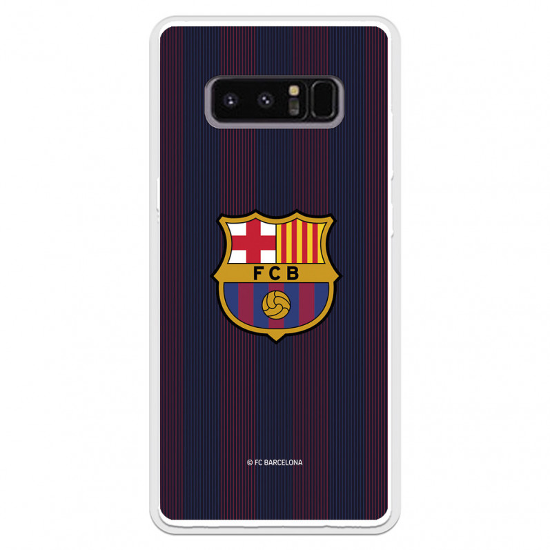 Barcelona Galaxy Note8 Cazul Barcelona Galaxy Note8 pentru Samsung Barcelona Blaugrana Stripes - FC Barcelona Licență oficială
