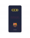 Barcelona Barcelona Barcelona Galaxy S10e Case pentru Samsung Barcelona Barsa Blue Background - Oficial FC Barcelona Licence