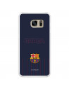 Barcelona Barsa Galaxy S7 Case pentru Samsung Barcelona Galaxy S7 fundal albastru - FC Barcelona licență oficială