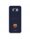 Barcelona Galaxy S8 Plus Case pentru Samsung Barcelona Barsa Blue Background - FC Barcelona Official Licence