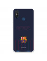 Husă pentru Xiaomi Mi 8 Barcelona Barsa Blue Background - FC Barcelona Official Licence