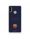 Barcelona Barcelona Mi A2 Lite Case pentru Xiaomi Barcelona fundal albastru - FC Barcelona Licență oficială FC Barcelona