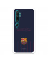 Husă pentru Xiaomi Mi Note 10 Barcelona Barsa Blue Background - FC Barcelona Official Licence