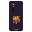 Husă pentru Xiaomi Mi Note 10 Lite Barcelona Blaugrana Stripes - Licență oficială FC Barcelona